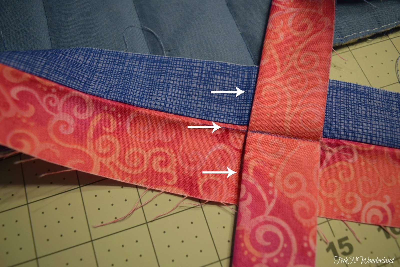 Tish's Adventures in Wonderland Flange BindingTail Connecting