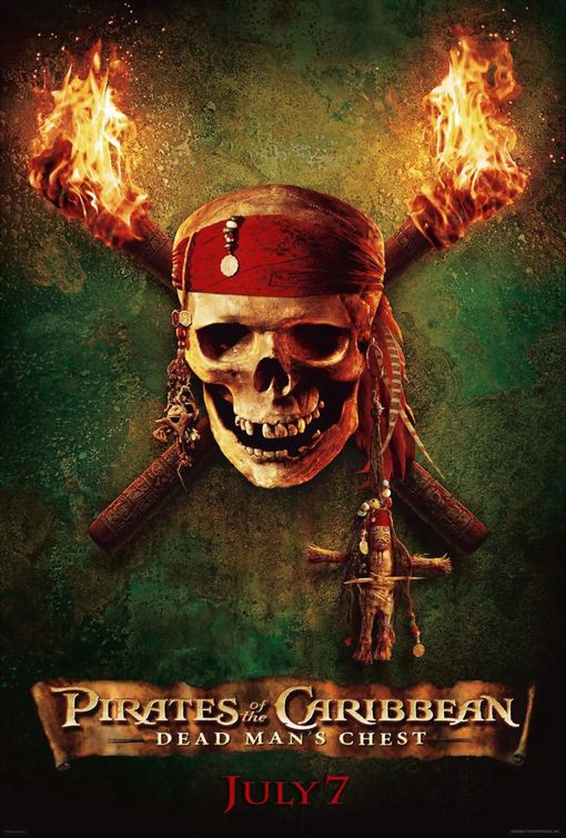 Pirates of the Caribbean Dead Man's Chest poster