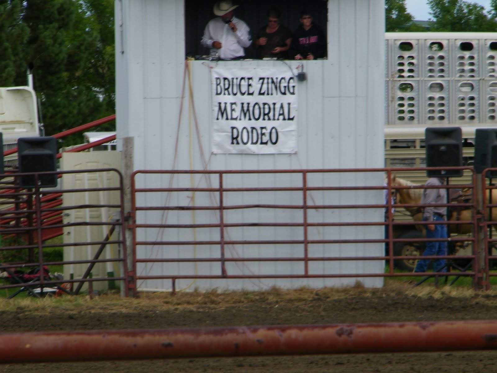 Crazy Town ND Fischer Prairie Bruce Zingg Memorial Rodeo...Carson, ND!