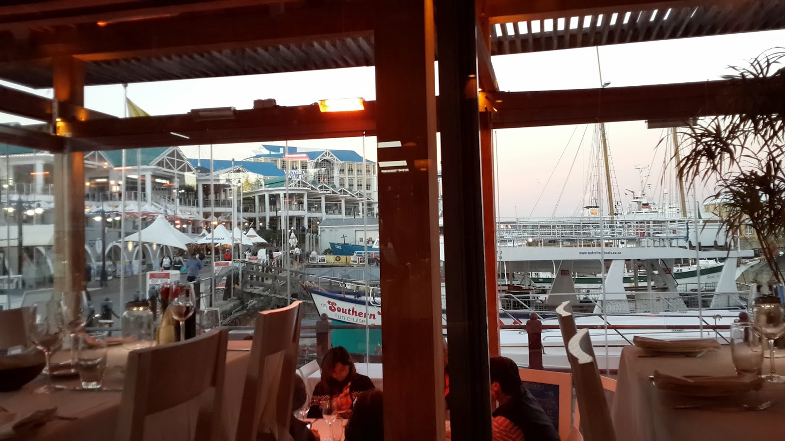 A Journey Cape Town Restaurants An evening at Harbour House