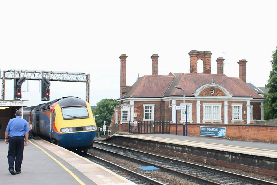 Martin Brookes Oakham Market Harborough Railway Station Photographs