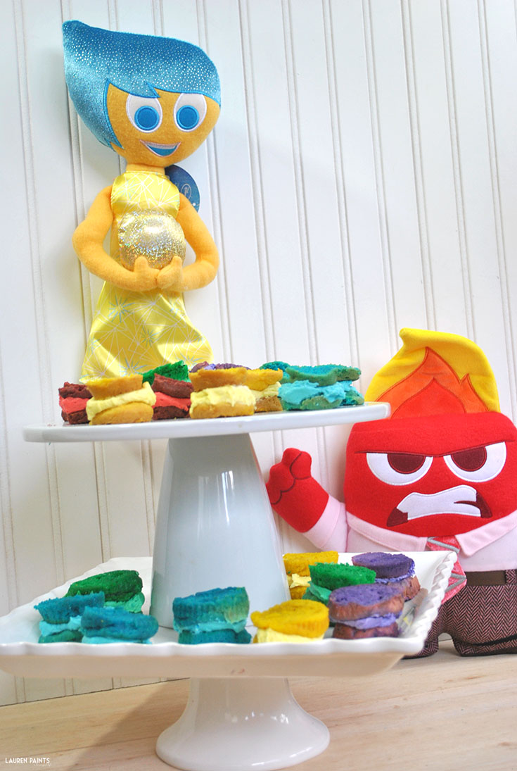 Let's Talk About Emotions with Inside Out Cupcakes