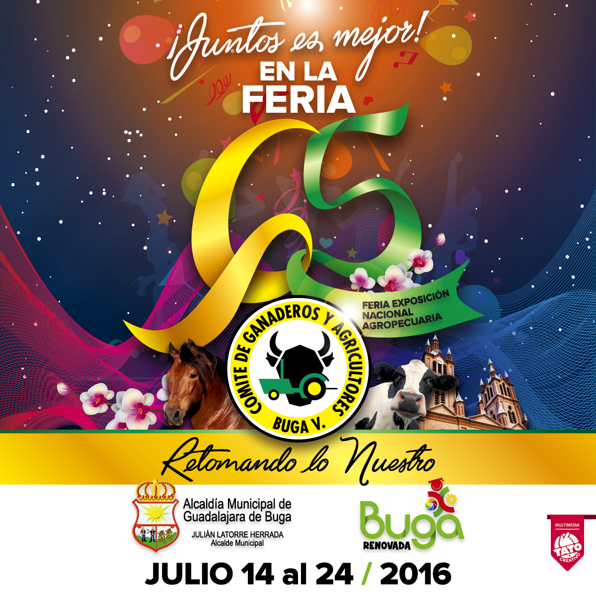 DE FRENTE CON MONDRAGON TODO LISTO PARA LA FERIA MAS ANTIGUA DE