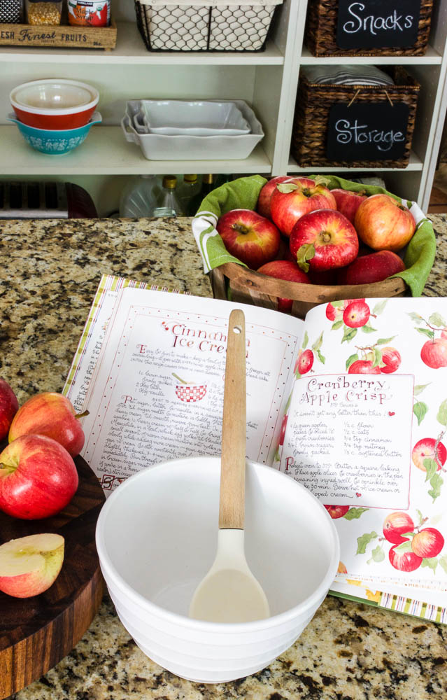 Susan Branch autumn cookbook in fall home tour at Golden Boys and Me blog