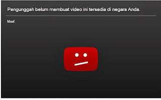 Pengunggah Belum Membuat Video Ini Tersedia di Negara