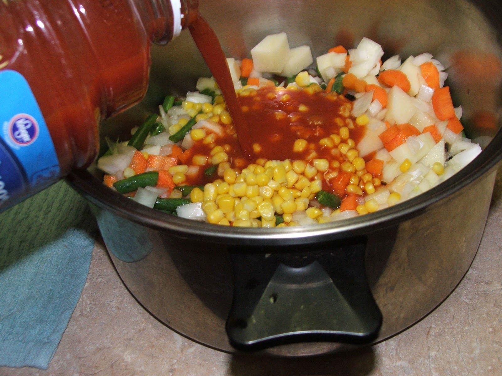 Canning Granny Grab 'N' Go Canned Soup... Part 1 Hamburger Vegetable Soup