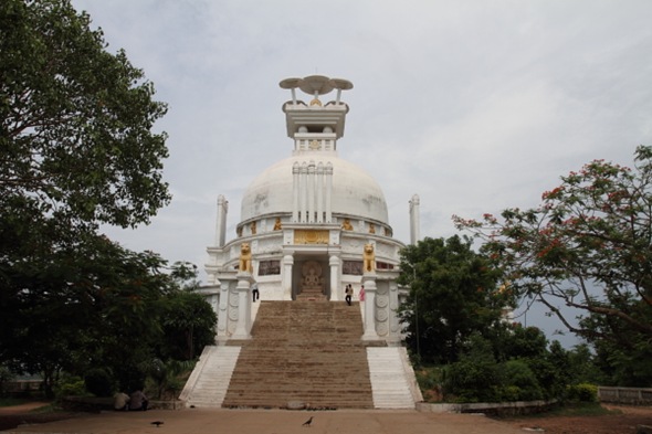 Peace Pagoda at Dhauli Hill