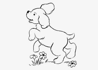 Cute dog coloring page | Free Coloring Pages and Coloring Books for Kids