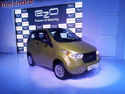 Mahindra Reva e2o launched in India