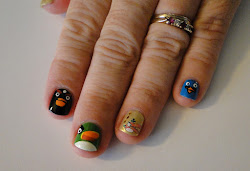 angry nail birds left hand