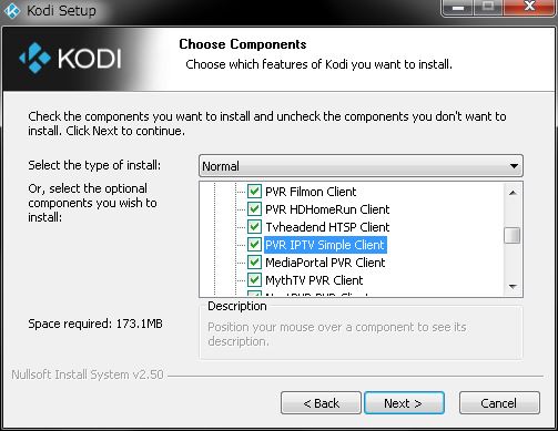 Kodi pvr client addon