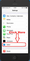 how to delete your search history on safari iphone