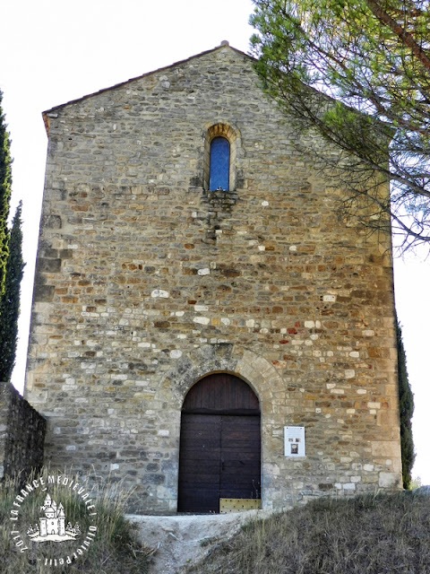 SAINT-PAULET-DE-CAISSON (30) - Chapelle romane Saint-Agn�s