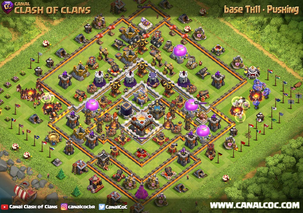 Base Coc Th 11 Best Coc Bases Town Hall Th 2019 09 14.