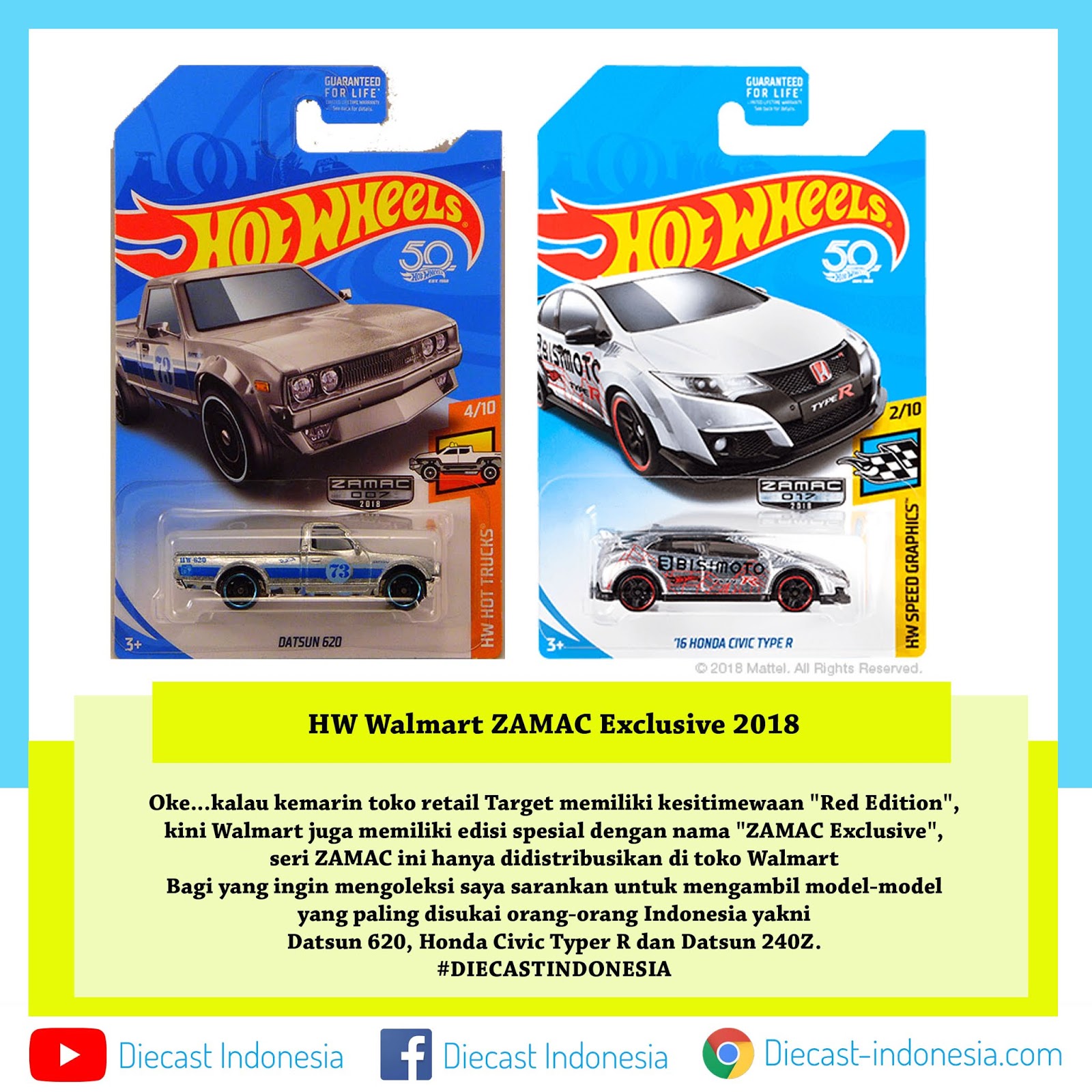hot wheels zamac 2018 walmart