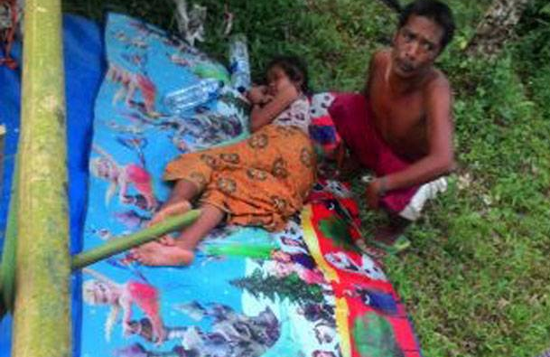 Bantu Sebarkan!!! Karena Tak Punya Biaya, Suku Anak Dalam Diusir Rumah Sakit Saat Ingin Berobat