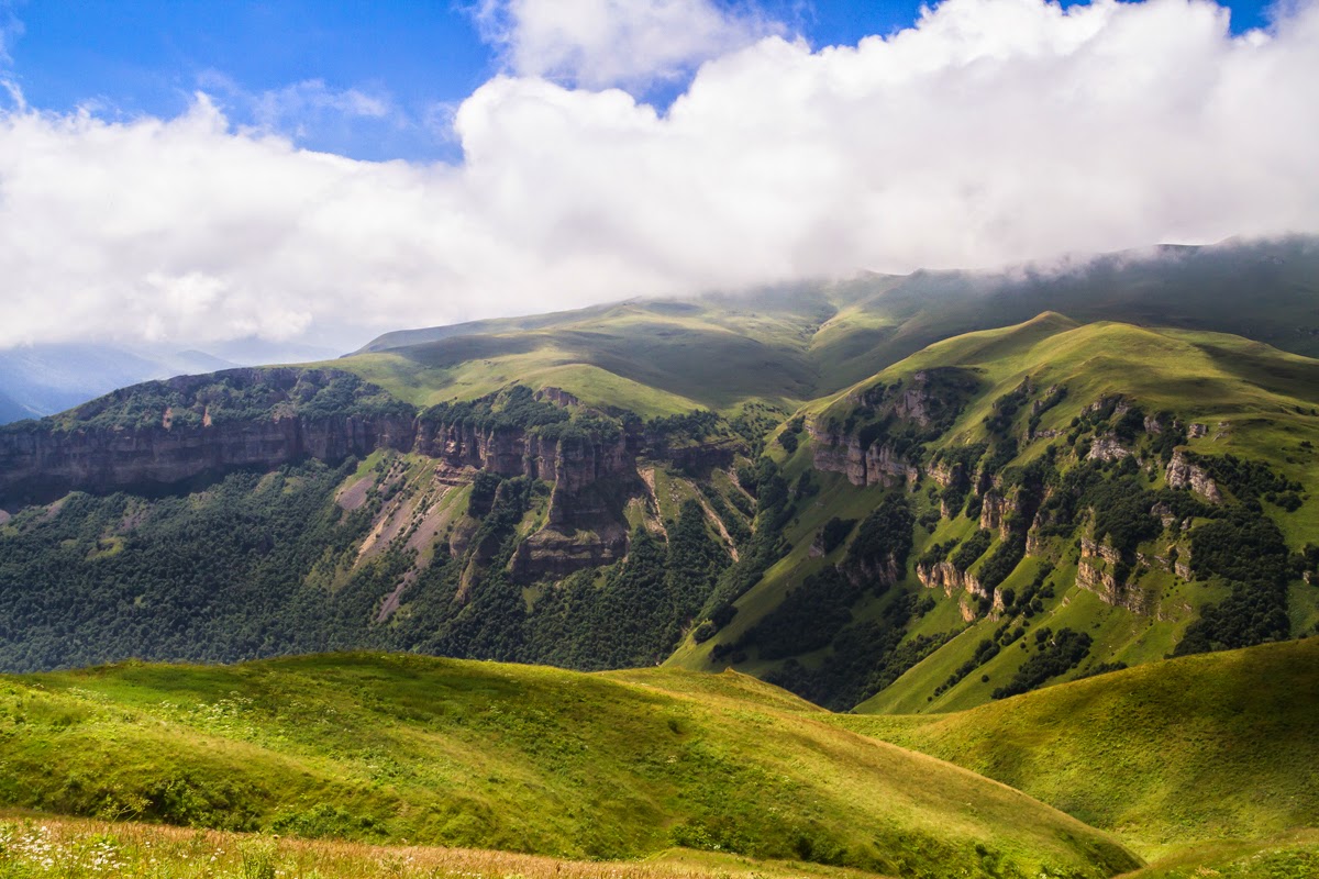 Плато Канжол ущелье