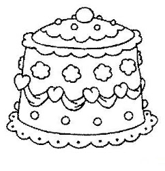 cake coloring pages christmas cakes printable coloriage colouring birthday sheets fun mariage tomb empty happy getcoloringpages