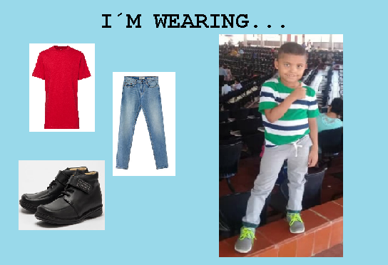 Español e Ingles Colebenezer Teacher Camilo Noriega: I´M WEARING Español e Ingles Colebenezer Teacher Camilo Noriega: I´M WEARING