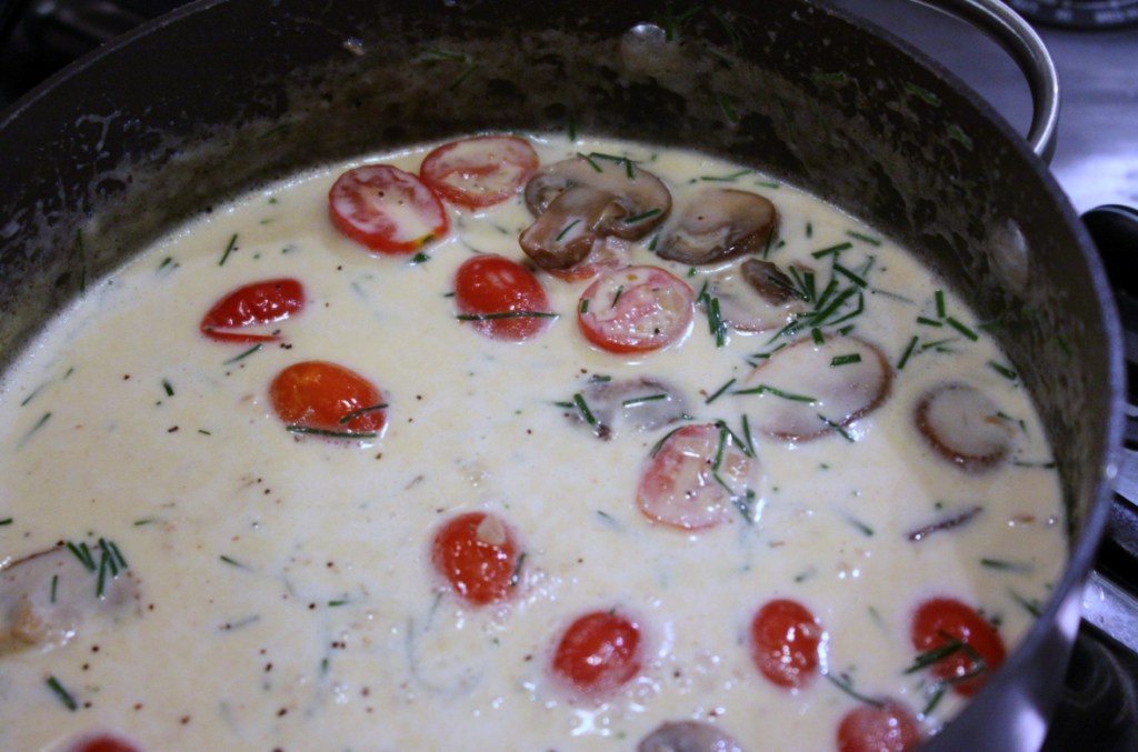 Menu Musings of a Modern American Mom Lobster Linguine with Cognac