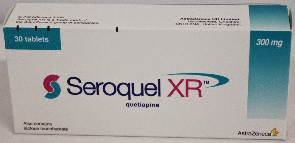 Seroquel XR tablets 50mg, 150mg, 200mg, 300mg, 400mg