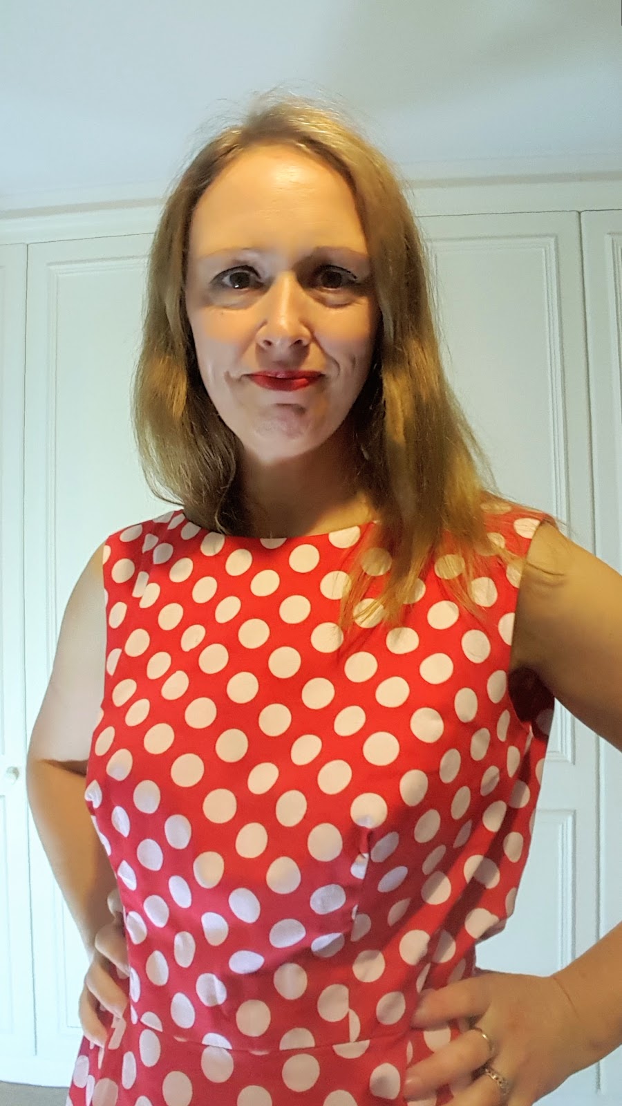 Summer Dress Layered For Autumn