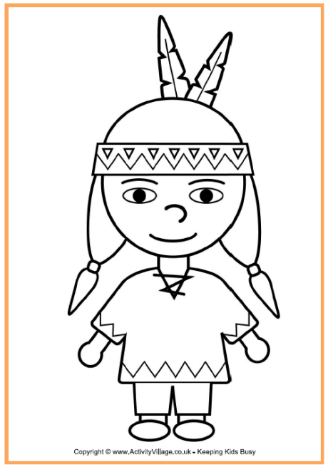 Native American Coloring Page A Missive from Coriander Bats Native American Coloring pages