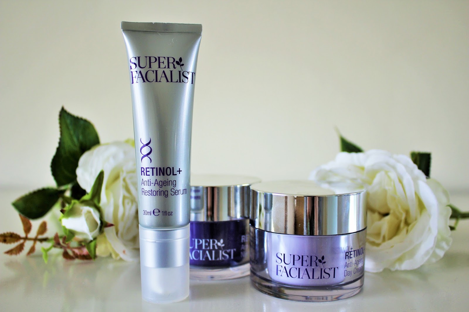 Super Facialist Retinol+ AntiAgeing Skincare Range Kate Louise Blogs