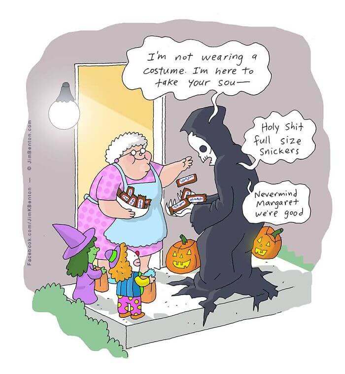 Hilarious Halloween Comics For People Who Truly Love To Celebrate This Day