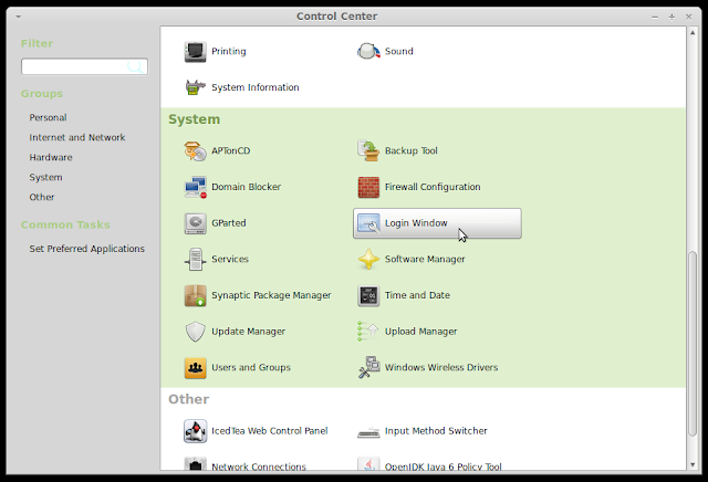 edit login screen theme in Linux Mint 13