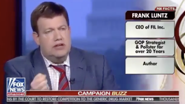 Frank Luntz: Sanders Most Likely To Win Democratic Nomination, Capitalism Has Become A Dirty Word For The Left