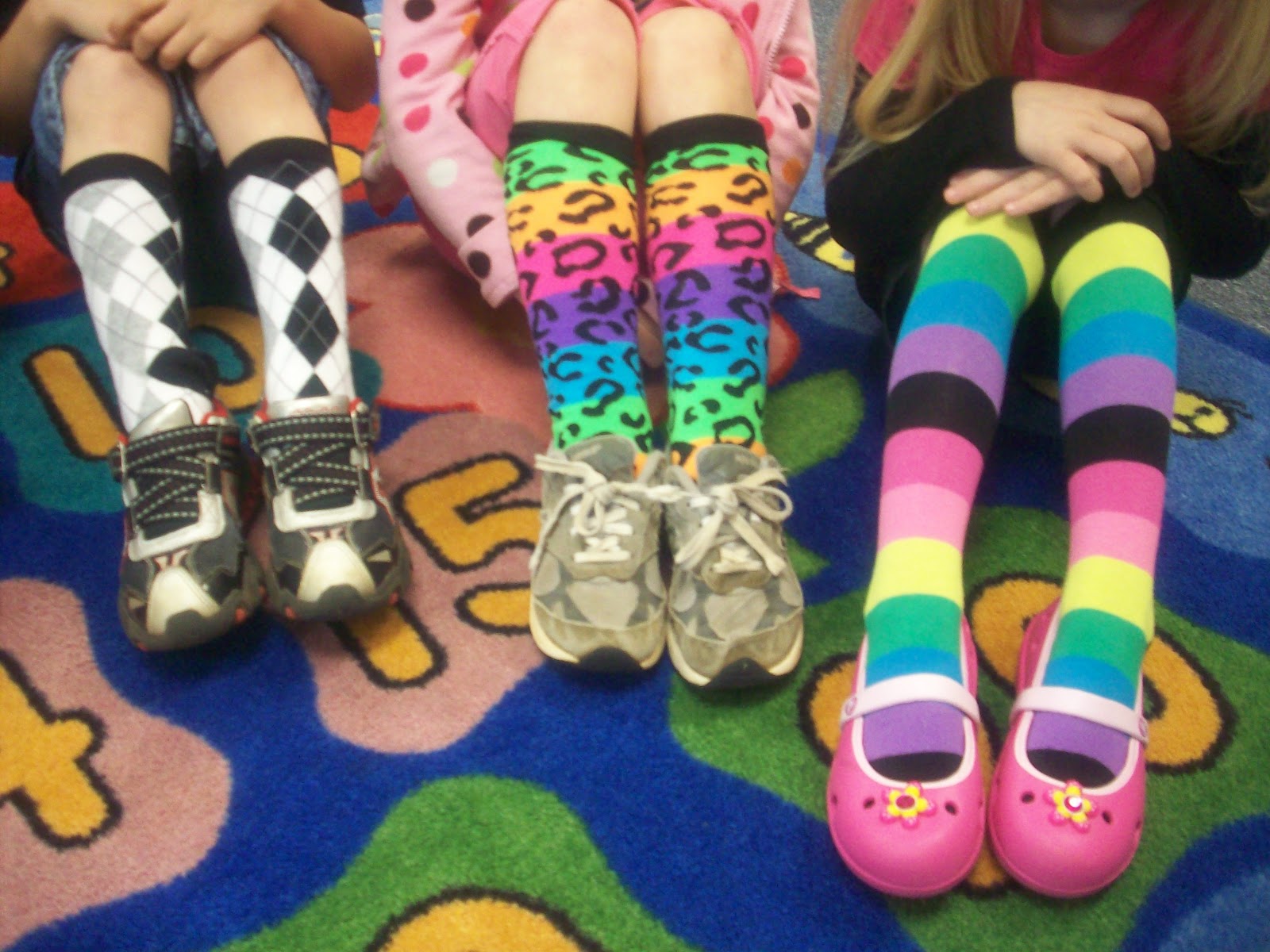 R. L. Young Kindergarten: Crazy Sock Day