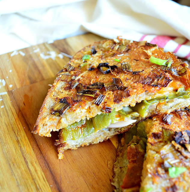 This is How I Cook Green Chile Grilled Cheese Sandwich