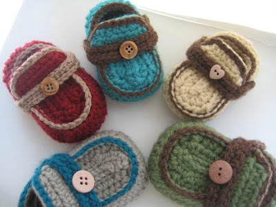 Crocheted Baby Booties Free Pattern on Crochet Dreamz  Boy S Moccasins Crochet Baby Booties Pattern   Pdf