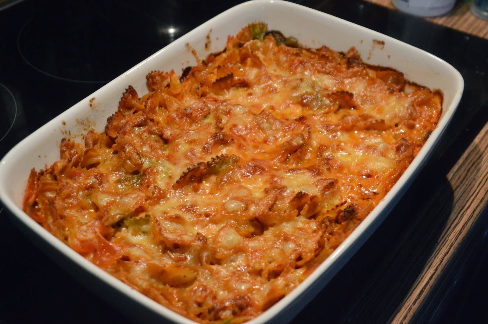 Elämää Koivurannassa Juustoinen jauhelihapastavuoka