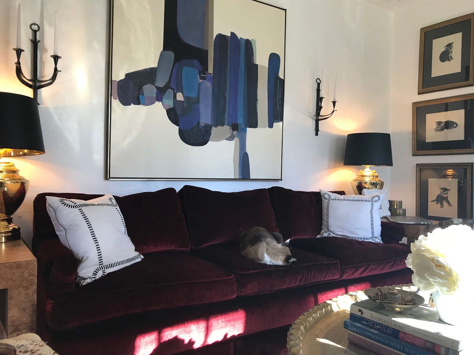 Parlour My Oxblood Sofa