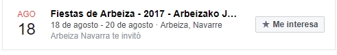  Fiestas Arbeiza - Facebook