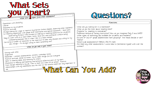 More interview note pages