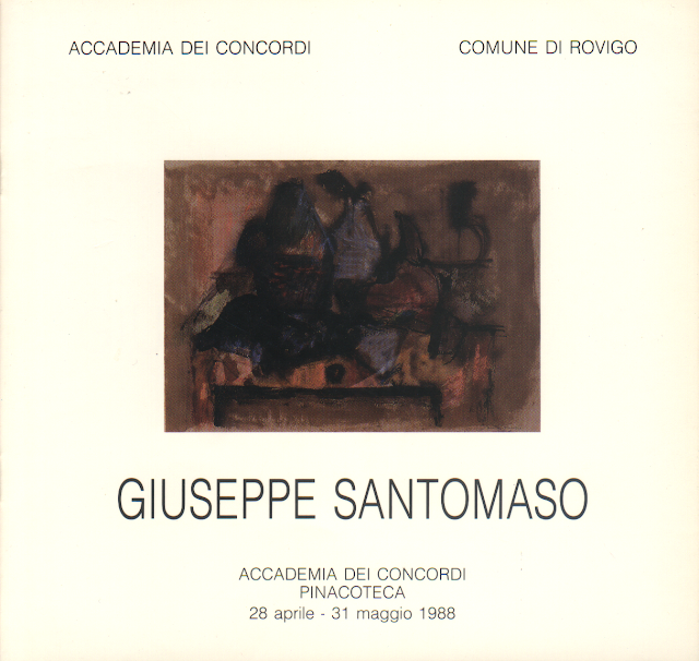 Giuseppe Santomaso - 28 aprile - 31 maggio 1988 Pinacoteca dell'Accademia dei Concordi, Rovigo