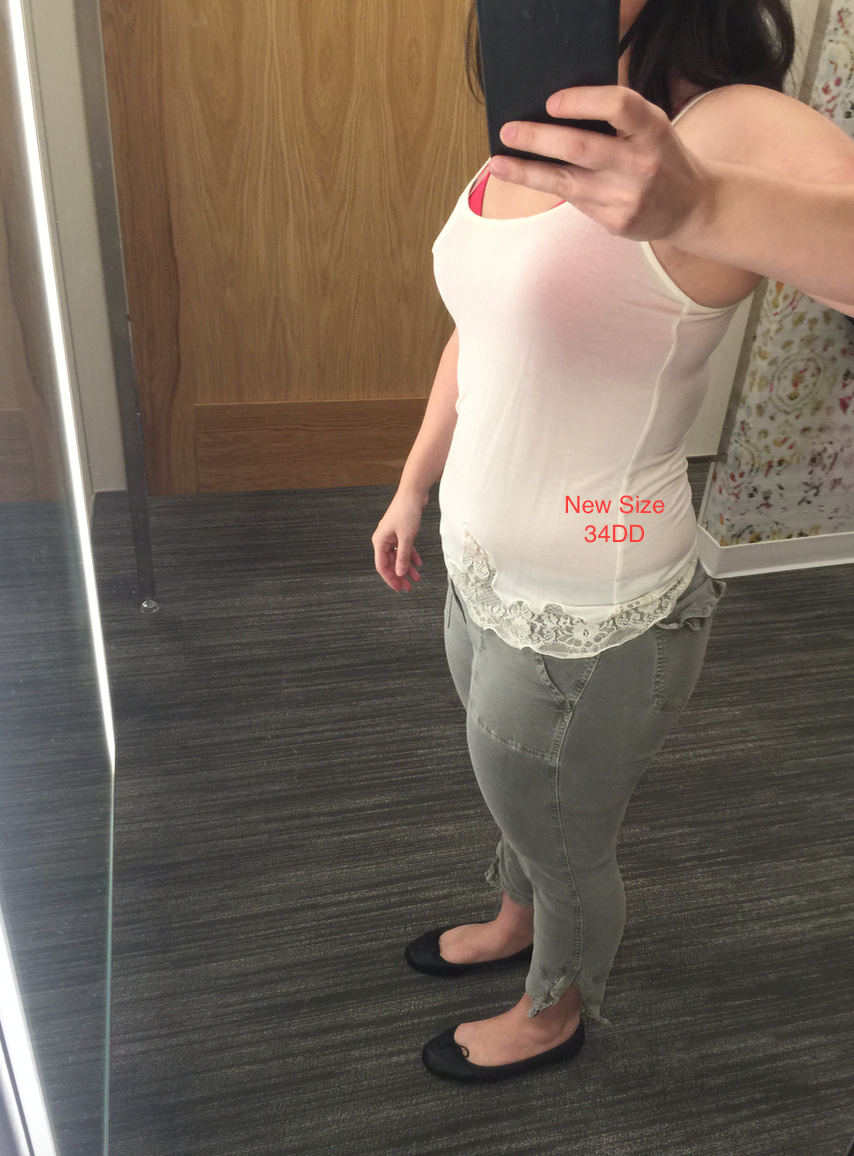 My Nordstrom Bra Fitting Experience. From 36B to 34DD