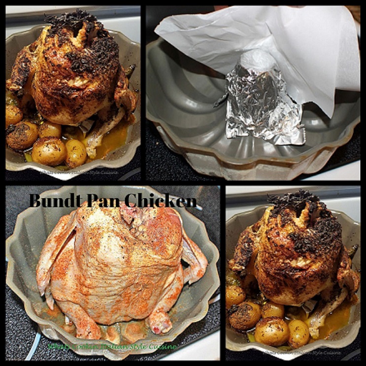 Bundt Pan Roasted Chicken What's Cookin' Italian Style Cuisine