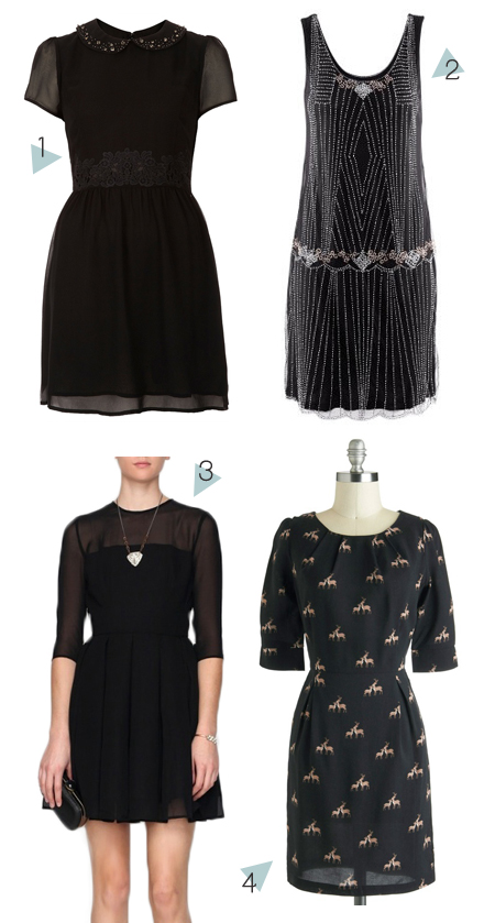 Down and Out Chic: 12 Holiday Dresses Under $100