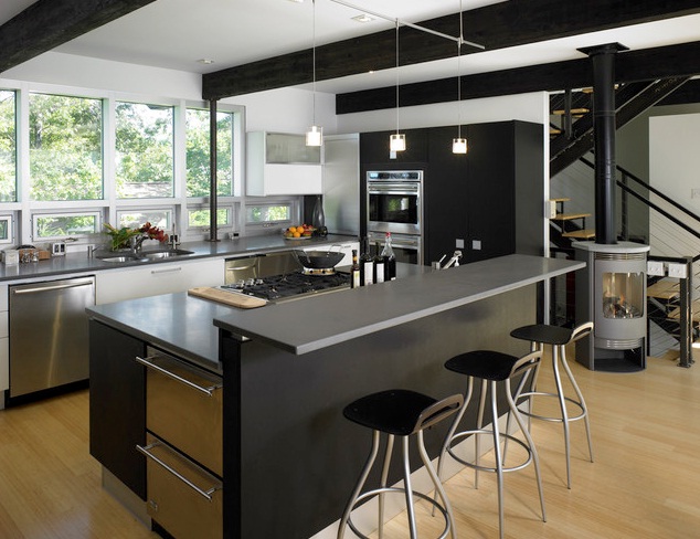 Modern Kitchen Island Design Home Designs