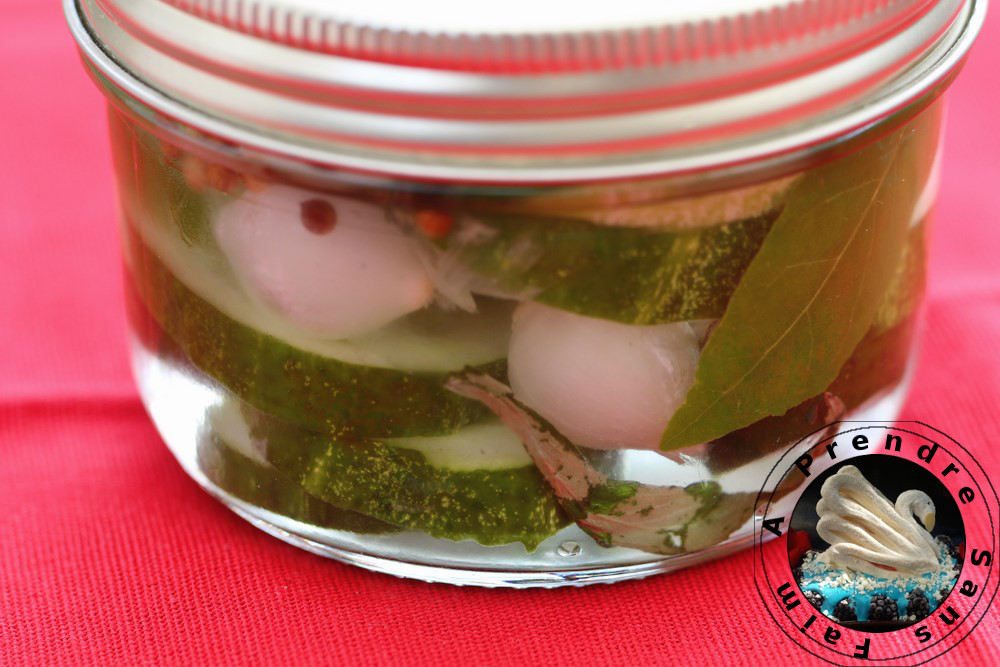 Cornichons au vinaigre A Prendre Sans Faim