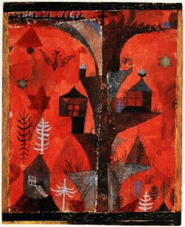 Paul Klee painting - Homes Of The Tree
