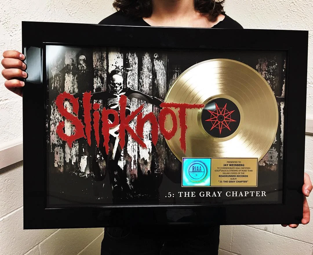 Plakat Emas Untuk Slipknot ‘.5: The Gray Chapter’ Diluncurkan