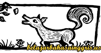 Cerita Fabel Bahasa Inggris: Rubah dan Burung Gagak + Terjemahan