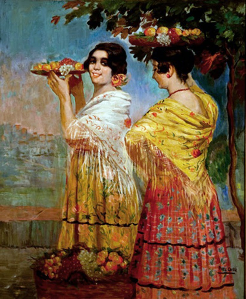 José Pérez Orti, Pintor Valenciano, Pintura Costumbrista Valenciana, Pintura Valenciana 