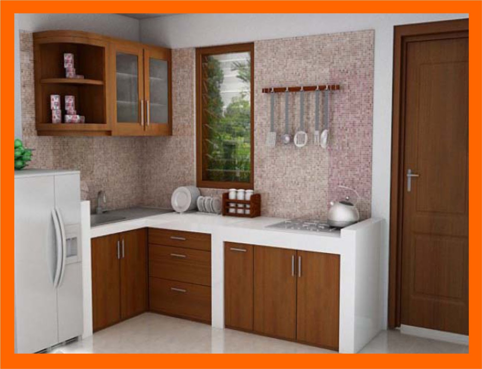 Gambar Inspirasi Desain Dapur Minimalis Rumah Type 36 di Rebanas - Rebanas