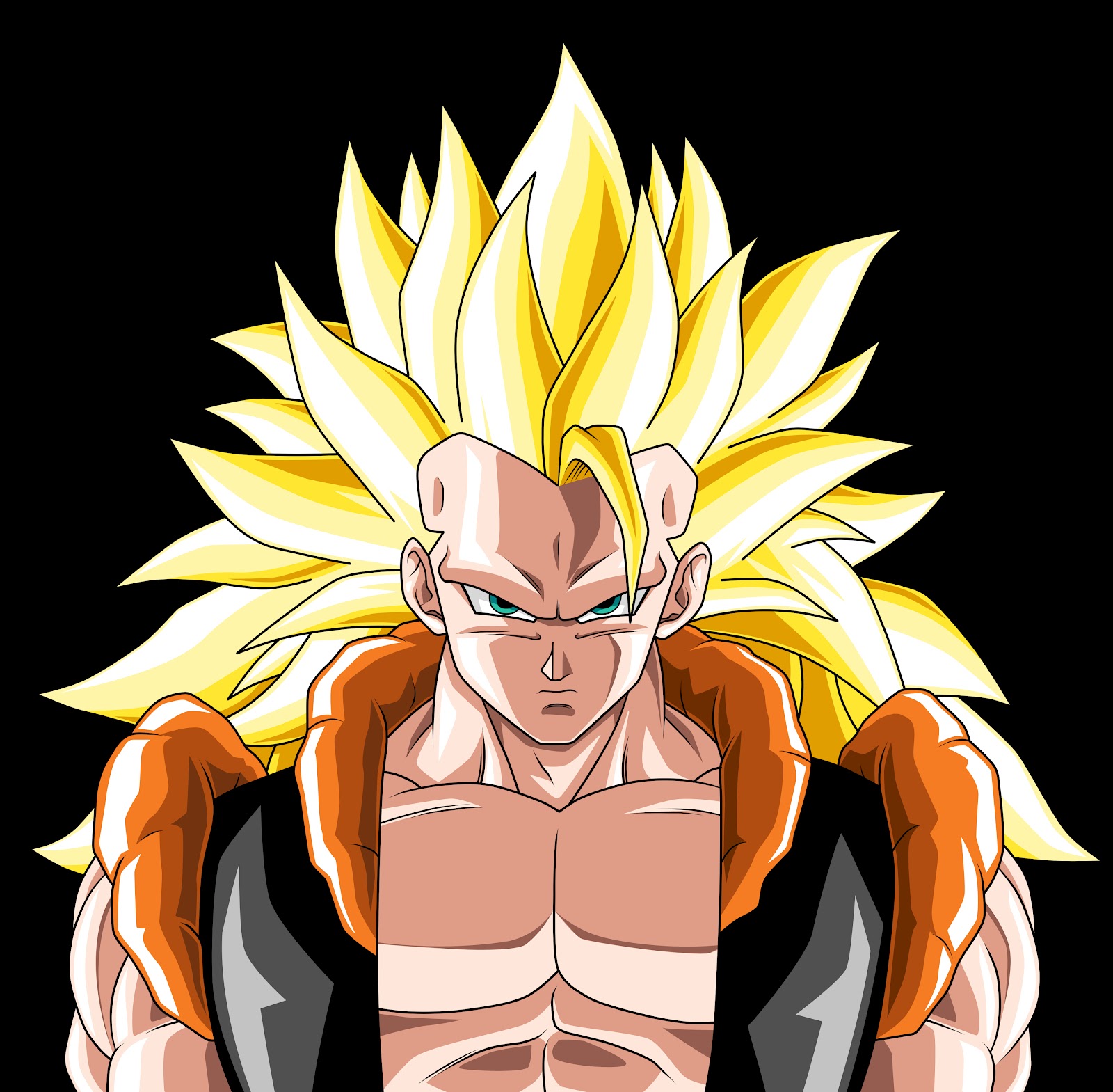 саян секс DRAGON BALL Z WALLPAPERS: Gogeta Super Saiyan 3